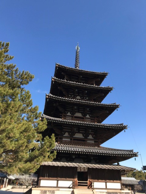 法隆寺五重塔